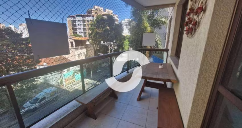 Apartamento com 3 dormitórios à venda, 98 m² por R$ 770.000,00 - Santa Rosa - Niterói/RJ
