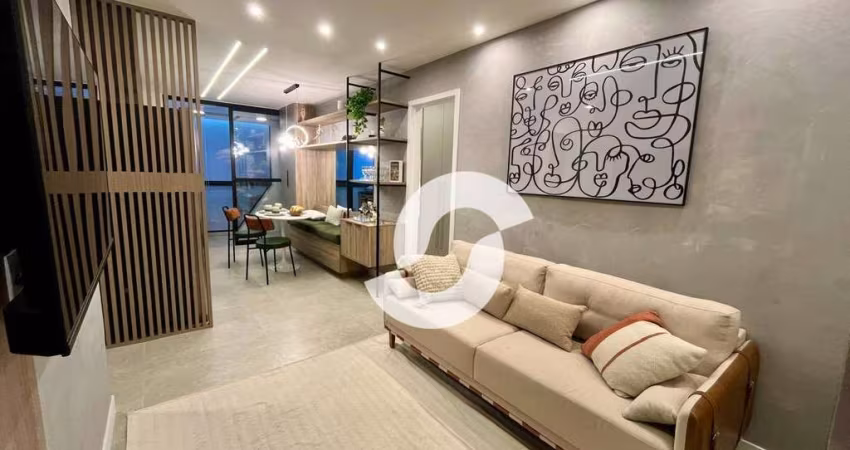 Apartamento com 2 dormitórios à venda, 63 m² por R$ 695.000,00 - Santa Rosa - Niterói/RJ