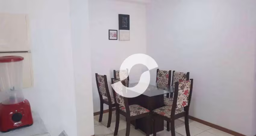 Apartamento com 3 dormitórios à venda, 77 m² por R$ 500.000,00 - Largo da Batalha - Niterói/RJ