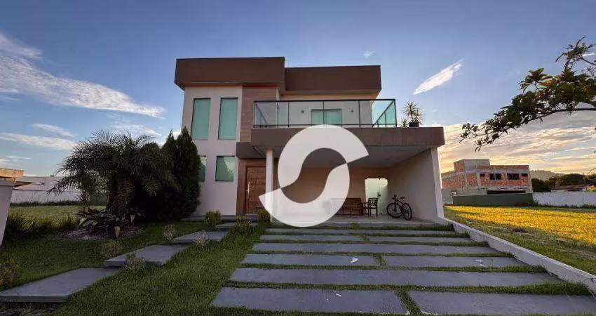 Casa com 4 dormitórios à venda, 231 m² por R$ 1.500.000,00 - Inoã - Maricá/RJ