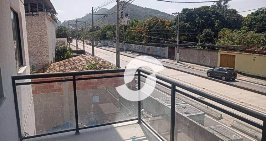 Apartamento com 2 dormitórios à venda, 76 m² por R$ 590.000,00 - Piratininga - Niterói/RJ