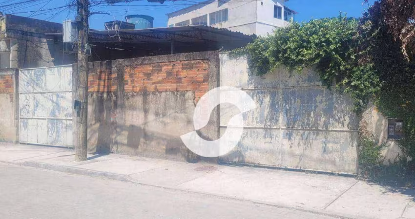 Terreno à venda, 465 m² por R$ 750.000,00 - Engenho do Mato - Niterói/RJ