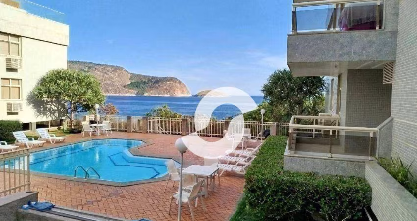 Apartamento com 4 dormitórios à venda, 180 m² por R$ 2.100.000,00 - Camboinhas - Niterói/RJ