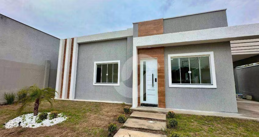 Casa com 3 dormitórios à venda, 94 m² por R$ 453.000,00 - Ubatiba - Maricá/RJ