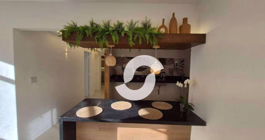 Apartamento com 2 dormitórios à venda, 85 m² por R$ 780.000,00 - Icaraí - Niterói/RJ
