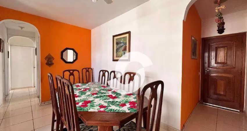 Apartamento com 3 dormitórios à venda, 110 m² por r$ 600.000,00 - icaraí - niterói/rj