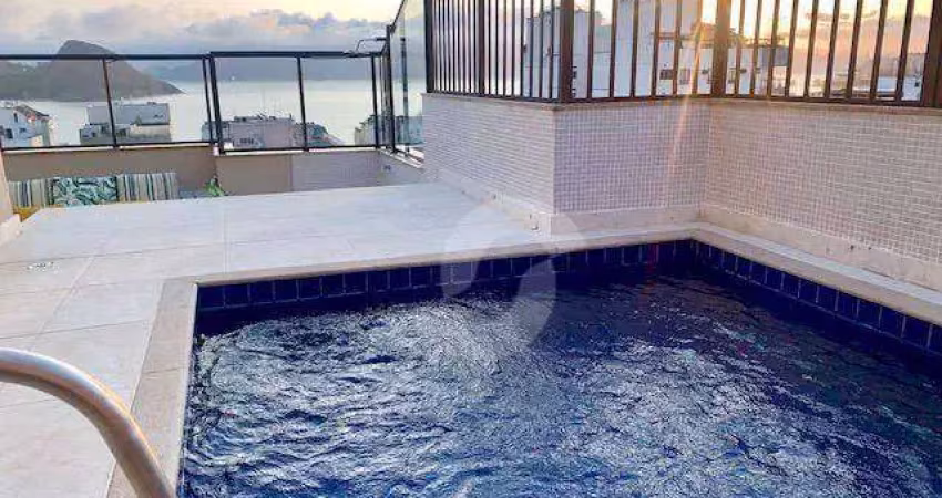 Cobertura, 341 m² - venda por R$ 4.200.000,00 ou aluguel por R$ 27.958,37/mês - Icaraí - Niterói/RJ