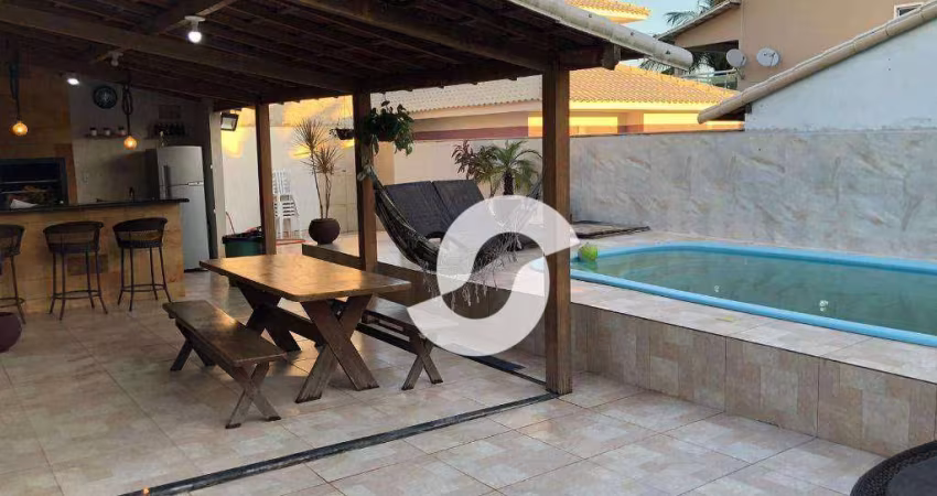 Casa com 3 dormitórios à venda, 108 m² por R$ 460.000 - Caxito - Maricá/RJ