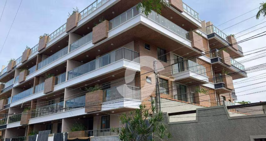 Apartamento com 3 dormitórios à venda, 105 m² por R$ 1.550.000,00 - Piratininga - Niterói/RJ
