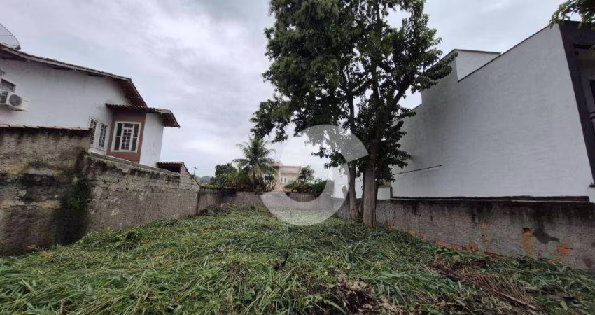 Terreno à venda, 406 m² por R$ 550.000,00 - Piratininga - Niterói/RJ