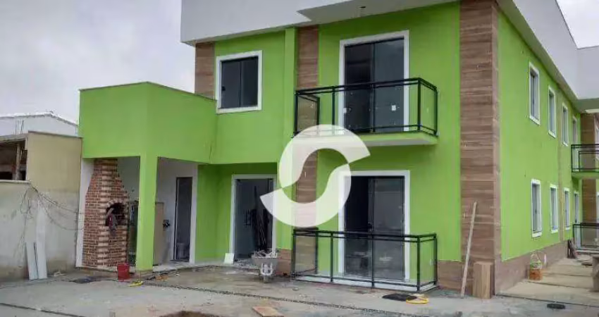 Apartamento com 2 dormitórios à venda, 60 m² por r$ 275.000,00 - itaipuaçu - maricá/rj