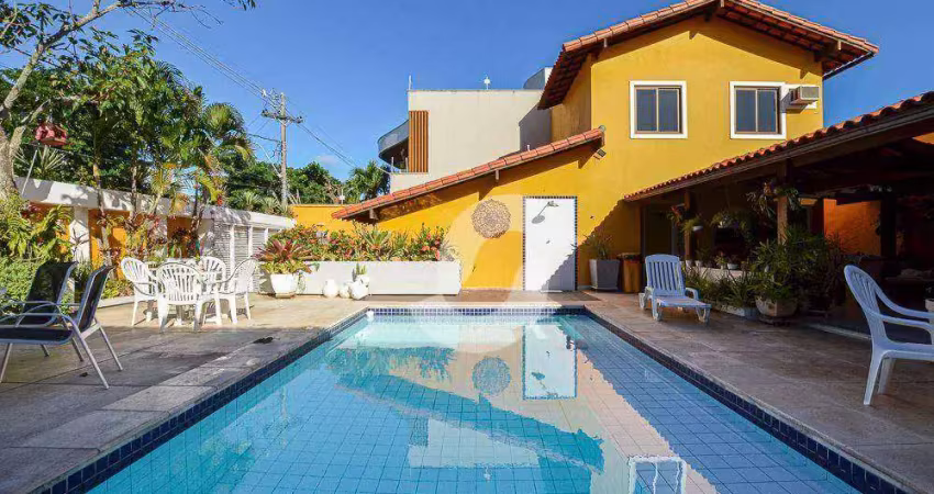 Excelente casa com 5 dormitórios à venda, 400 m² por r$ 2.400.000 - camboinhas - niterói/rj