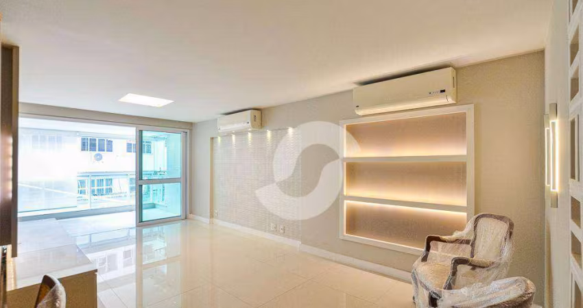 Apartamento com 3 dormitórios à venda, 150 m² por R$ 2.200.000,00 - Icaraí - Niterói/RJ