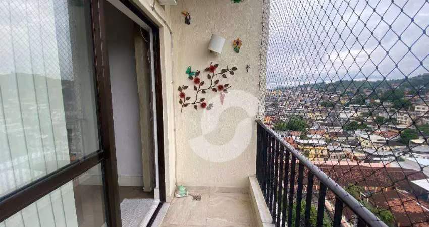 Apartamento com 2 dormitórios à venda, 60 m² por R$ 265.000,00 - Barro Vermelho - São Gonçalo/RJ