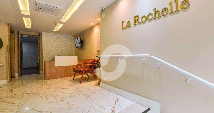 Apartamento no Miolo de Icaraí na quadra da praia. 2 quartos com vaga na Mariz e Barros - 690 mil - Icara[i