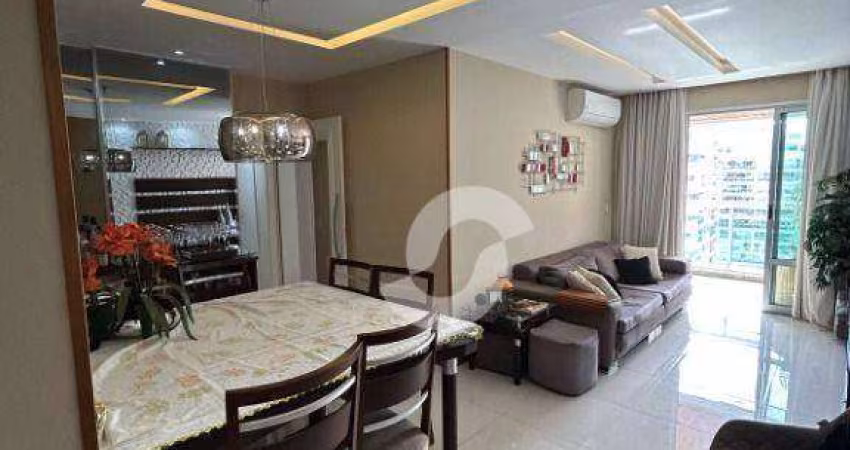 Apartamento com 3 dormitórios à venda, 120 m² por R$ 1.350.000,00 - Icaraí - Niterói/RJ