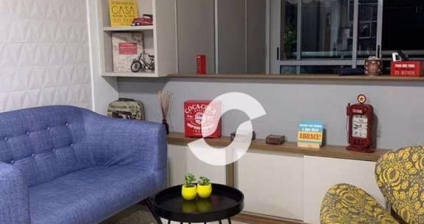 Flat com 1 dormitório, 51 m² - venda por R$ 430.000,00 ou aluguel por R$ 3.067,50/mês - Camboinhas - Niterói/RJ