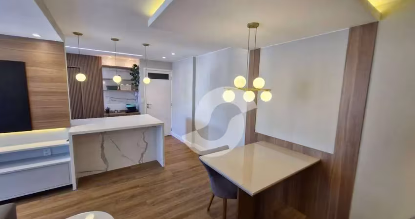 Apartamento com 3 dormitórios à venda, 101 m² por r$ 1.000.000,01 - santa rosa - niterói/rj