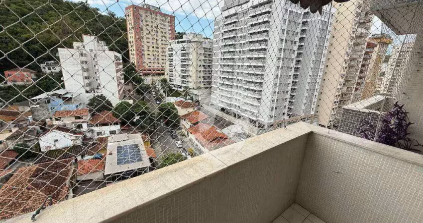 Apartamento com 2 dormitórios à venda, 70 m² por r$ 590.000,00 - santa rosa - niterói/rj