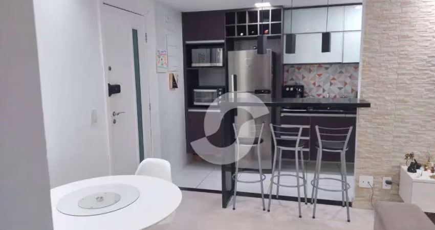 Apartamento com 2 dormitórios à venda, 58 m² por r$ 400.000,00 - pendotiba - niterói/rj