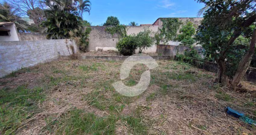 Terreno à venda, 450 m² por r$ 270.000,00 - engenho do mato - niterói/rj