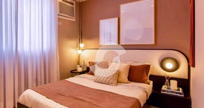 Apartamento com 1 dormitório à venda, 40 m² por R$ 375.000,00 - Santa Rosa - Niterói/RJ