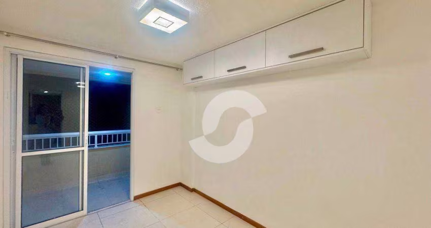 Apartamento com 2 dormitórios para alugar, 57 m² por R$ 2.867,94/mês - Piratininga - Niterói/RJ