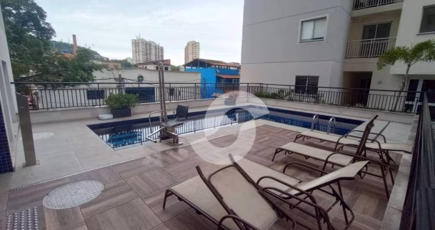 Apartamento com 2 dormitórios à venda, 45 m² por R$ 430.000,00 - Centro - Niterói/RJ