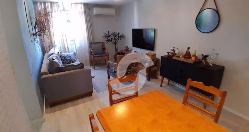 Apartamento com 1 dormitório à venda, 44 m² por R$ 184.000,00 - Largo do Barradas - Niterói/RJ