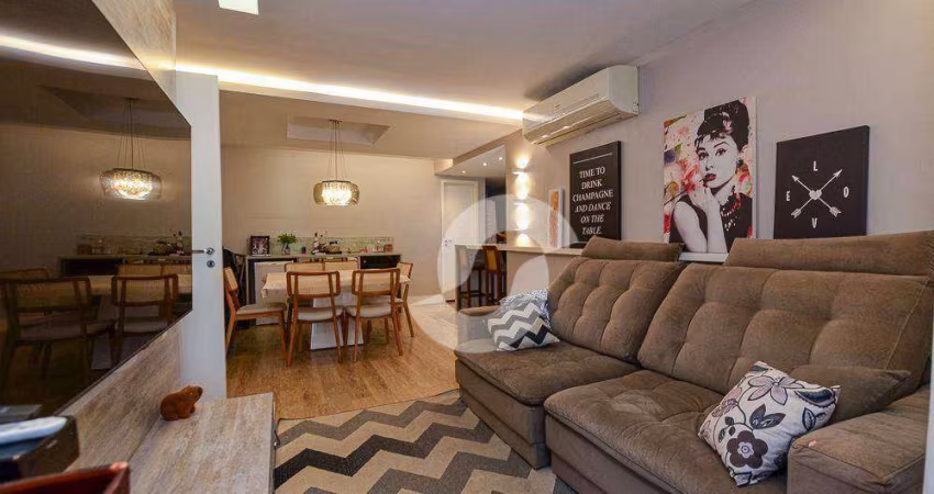Apartamento com 3 dormitórios à venda, 117 m² por R$ 1.250.000,00 - Icaraí - Niterói/RJ