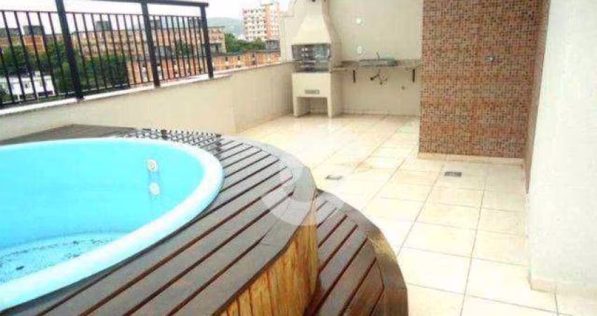 Cobertura Linear com 2 dormitórios à venda, 110 m² por R$ 999.000 - Centro - Niterói/RJ