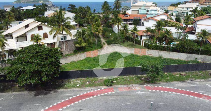 Terreno à venda, 290 m² por R$ 1.350.000 - Camboinhas - Niterói/RJ