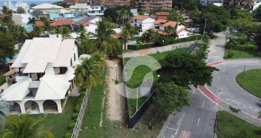 Terreno à venda, 290 m² por R$ 1.350.000,00 - Camboinhas - Niterói/RJ
