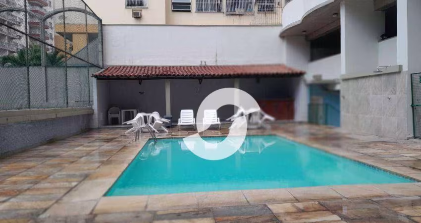 Apartamento com 1 dormitório para alugar, 57 m² por R$ 1.754,20/mês - Vital Brasil - Niterói/RJ