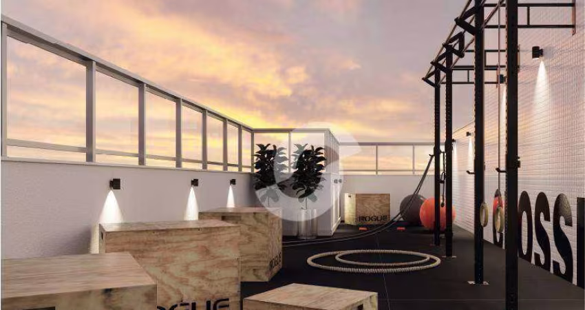 Studio com 1 dormitório à venda, 37 m² por R$ 550.000,00 - Camboinhas - Niterói/RJ