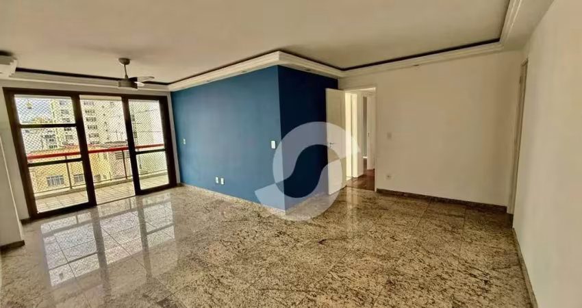 Apartamento com 3 dormitórios à venda, 140 m² por r$ 1.850.000,00 - icaraí - niterói/rj
