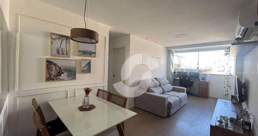 Apartamento com 2 dormitórios à venda, 61 m² - Santa Rosa - Niterói/RJ