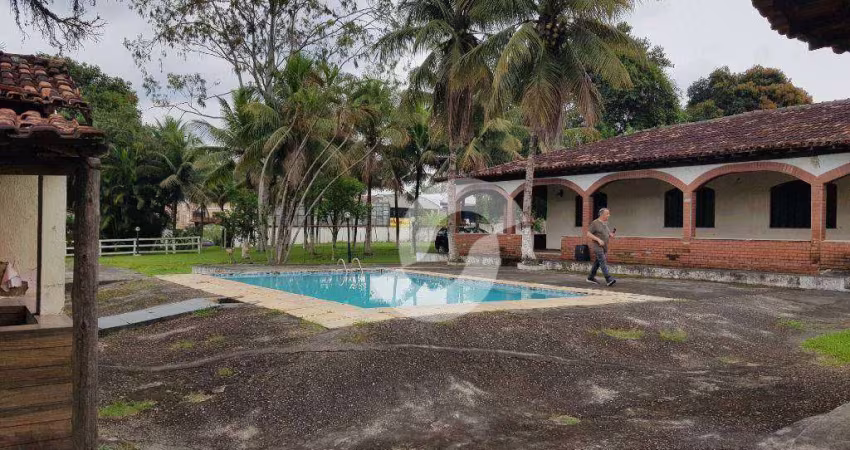 Sítio com 5 dormitórios à venda, 5600 m² por R$ 3.500.000,00 - Bela Vista - Itaboraí/RJ