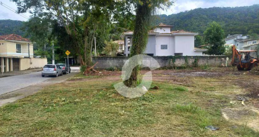 Terreno plano à venda, 450 m² por r$ 350.000 - serra grande - niterói/rj