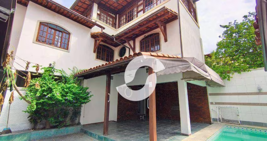 Casa com 7 dormitórios, 300 m² - venda por R$ 1.400.000,00 ou aluguel por R$ 7.323,00/mês - São Francisco - Niterói/RJ
