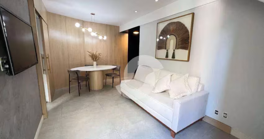 Apartamento com 1 dormitório à venda, 50 m² por R$ 600.000,00 - Icaraí - Niterói/RJ