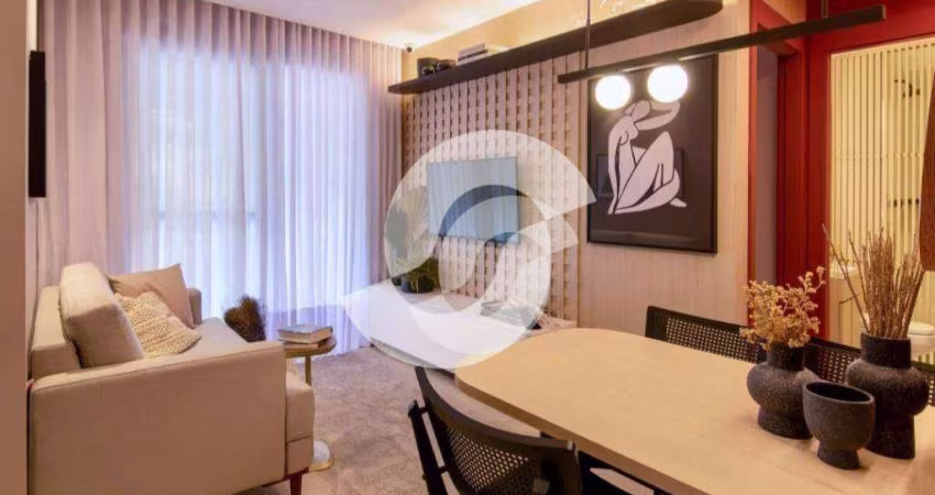 Apartamento com 1 dormitório à venda, 37 m² por R$ 320.000,00 - Santa Rosa - Niterói/RJ