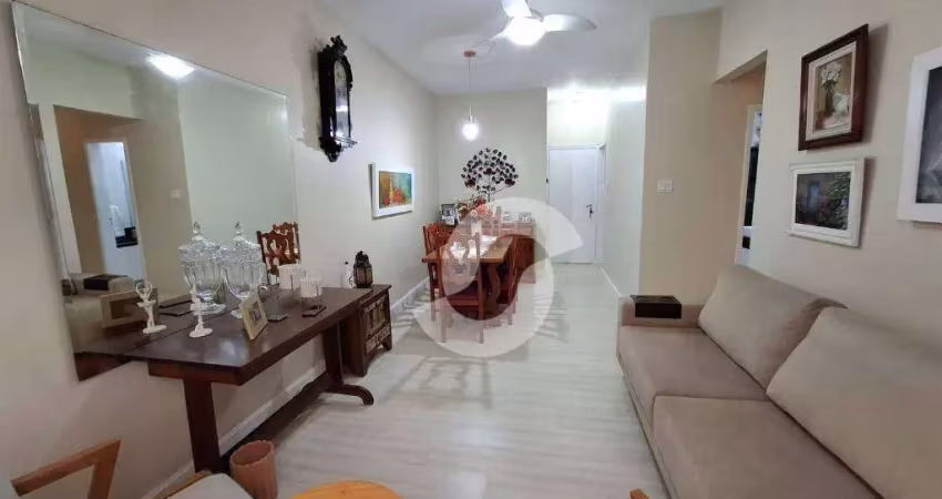 Apartamento com 3 dormitórios à venda, 90 m² por r$ 730.000,00 - icaraí - niterói/rj
