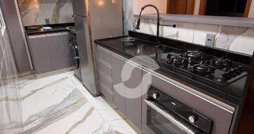 Apartamento com 2 dormitórios para alugar, 50 m² por R$ 2.288,09/mês - Maria Paula - São Gonçalo/RJ