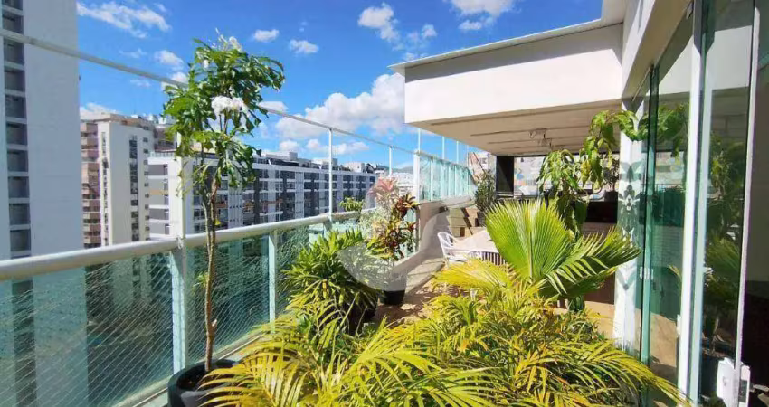 Cobertura com 4 dormitórios à venda, 266 m² por R$ 4.200.000,00 - Icaraí - Niterói/RJ