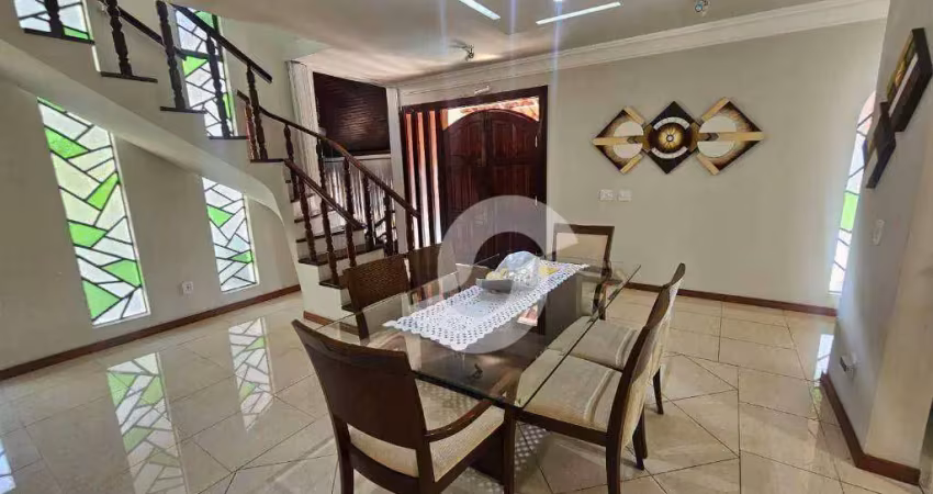 Casa com 3 dormitórios à venda, 259 m² por r$ 1.500.000,00 - maria paula - niterói/rj