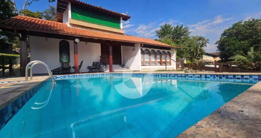 Casa com 3 dormitórios à venda, 259 m² por r$ 1.250.000,00 - maria paula - niterói/rj