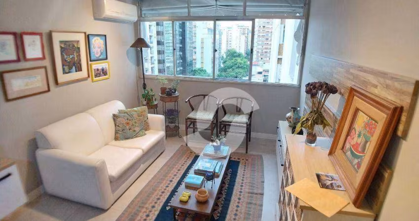 Apartamento com 2 dormitórios à venda, 50 m² por R$ 620.000,00 - Icaraí - Niterói/RJ