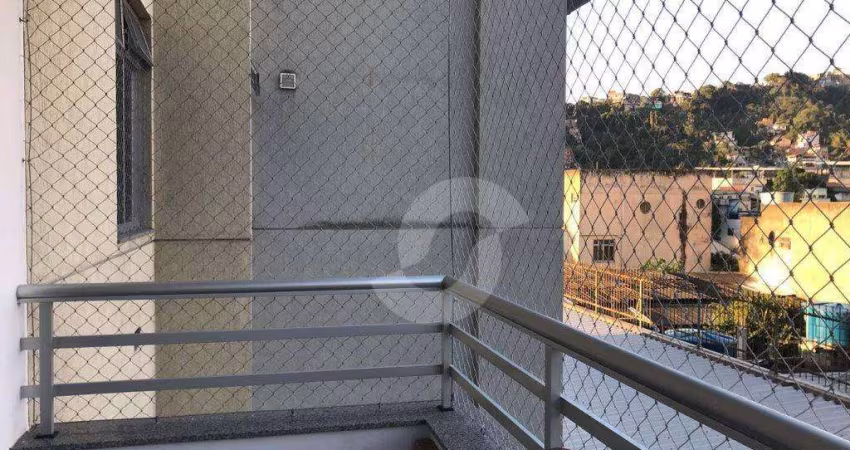 Apartamento com 2 dormitórios à venda, 85 m² por R$ 480.000,00 - Santa Rosa - Niterói/RJ