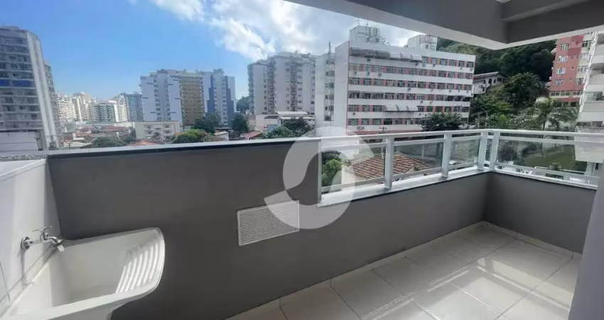 Apartamento com 1 dormitório à venda, 36 m² por r$ 375.000,00 - santa rosa - niterói/rj